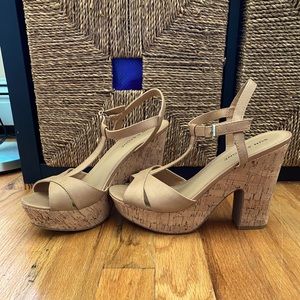 High heel wedge Sun and Stone